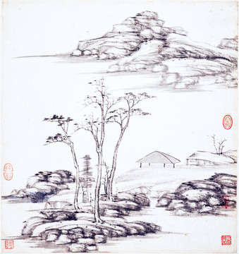 國畫山水