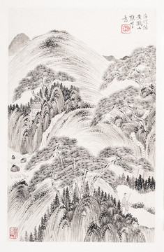 國(guó)畫山水 高清品質(zhì)