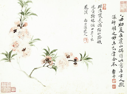 手繪花卉