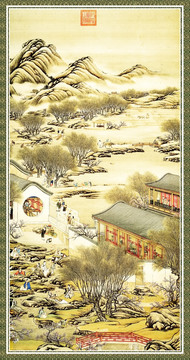 十二月令圖
