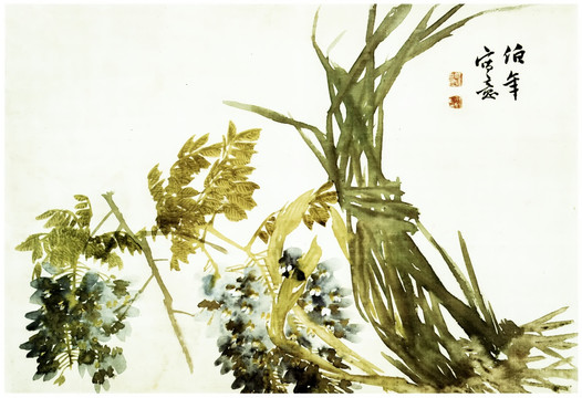 中式客廳掛畫