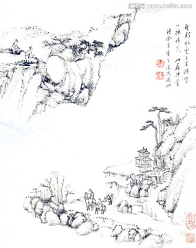 王宸 山水画