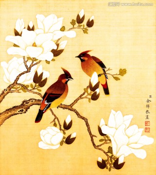 余稚花鳥畫