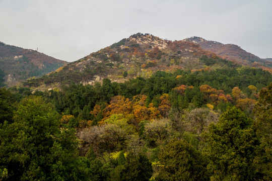 泰山山脉风光