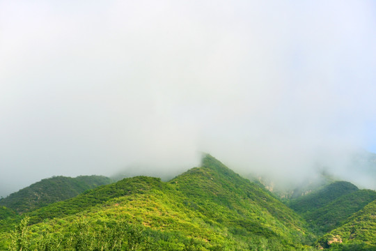 山峰云海