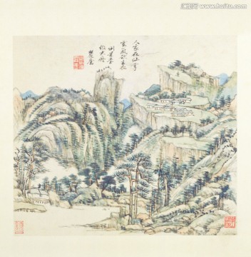 水墨风景国画