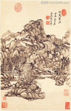 水墨风景国画