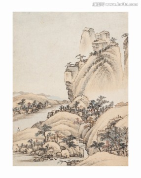 高清山水中國畫
