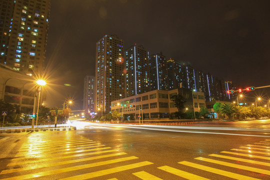 昆明夜景 天骄北麓