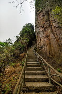 遂昌南尖岩通天峡