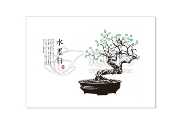 盆景樹源文件