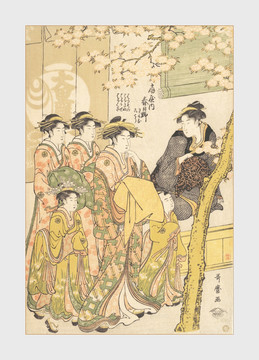 浮世繪美人圖