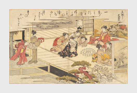 日本名畫 喜多川歌麿作品
