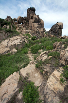 青岛浮山山顶风光