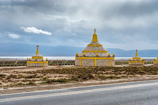 青海茶卡风光