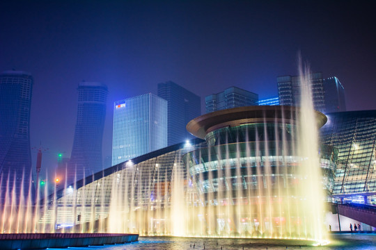 杭州新城夜景