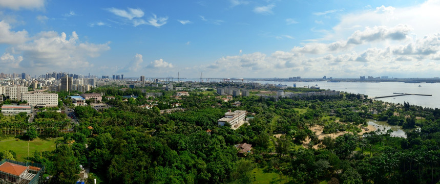 绿色的海港城市湛江