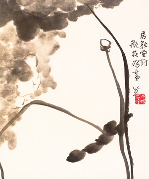 惲壽平 花卉山水