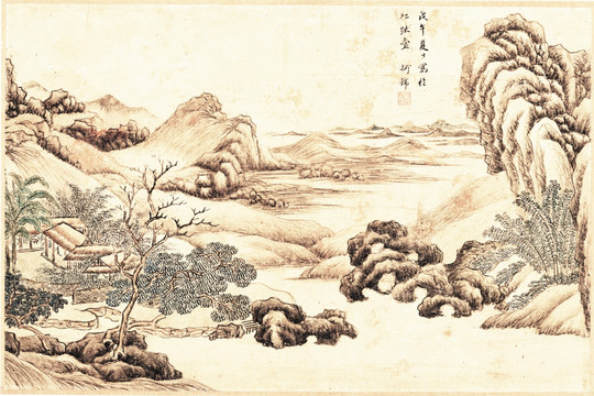 古跡真跡名畫