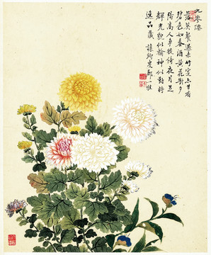 花卉裝飾畫