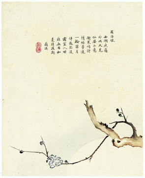 鄒一桂 花卉八開
