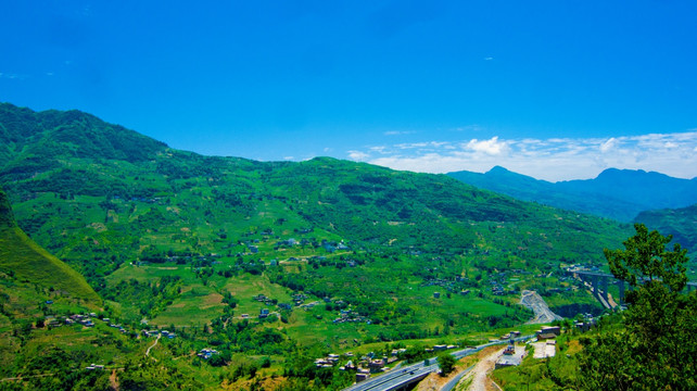 山村  农村 山里人家