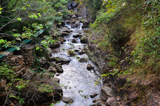 广西贺州姑婆山溪流