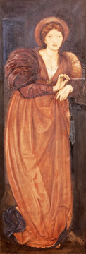 美女油畫