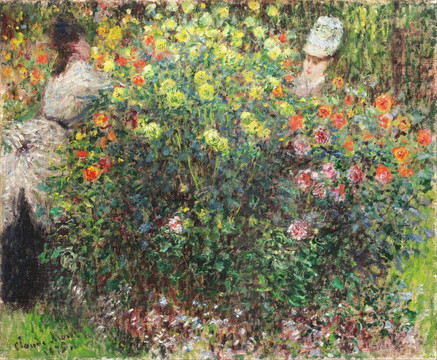 高清印象油畫 莫奈作品