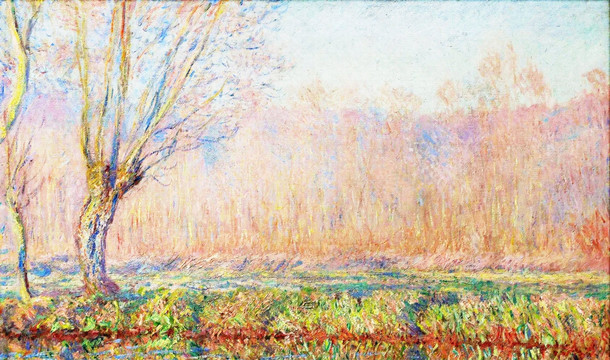 高清印象油畫 莫奈作品