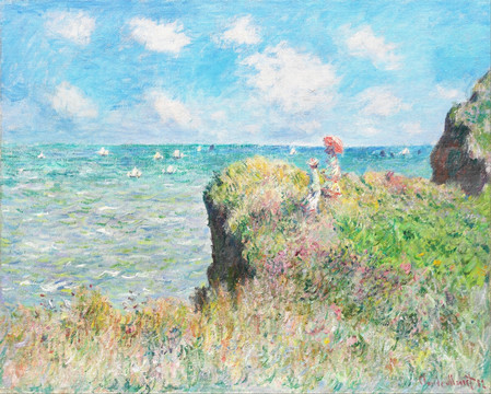 風景油畫 莫奈作品