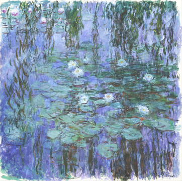 風景油畫 莫奈作品