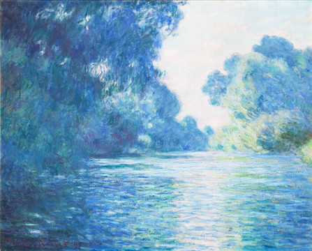 風景油畫 莫奈作品