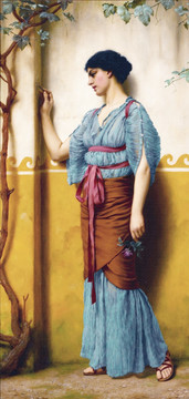 美女油畫 格維得作品