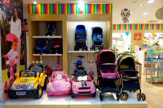 童车店 婴儿车 儿童电动车