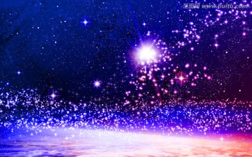 浪漫星空背景