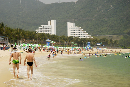 深圳小梅沙沙滩浴场 海景酒店