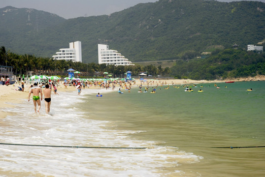 深圳小梅沙沙滩浴场 海景酒店