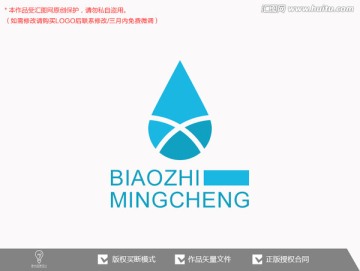 水滴標志logo
