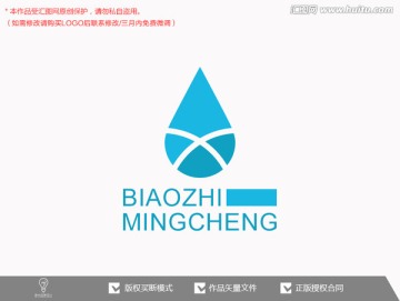 水滴标志logo