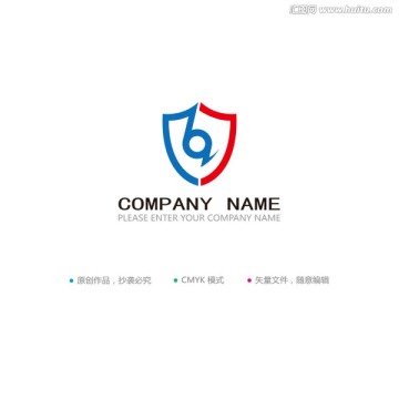 BJ 盾牌LOGO