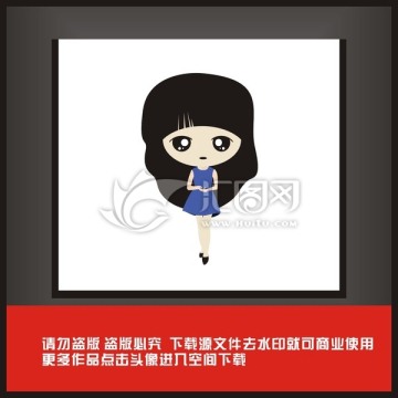 矢量圖 美女 女孩 女卡通設(shè)計(jì)