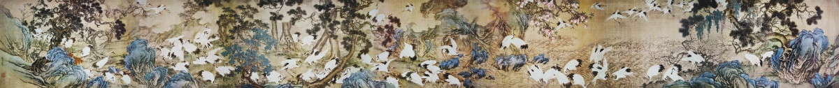 明 邊景昭 百鶴圖卷
