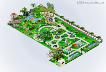 生態(tài)園效果圖