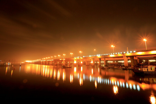 厦门 杏林大桥 夜景