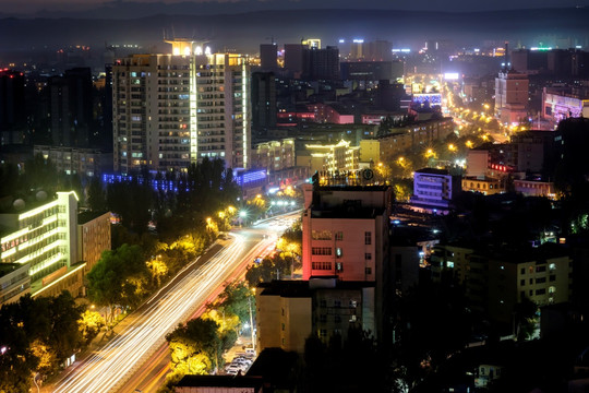 城市夜景