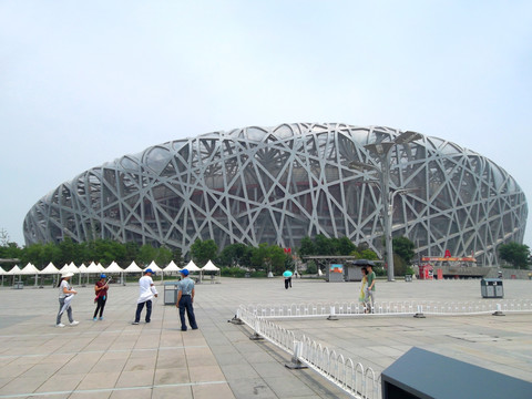 北京景点 鸟巢