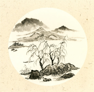 國畫山水