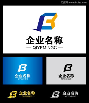 字母B logo