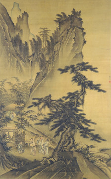 明 戴進(jìn) 三顧草廬圖